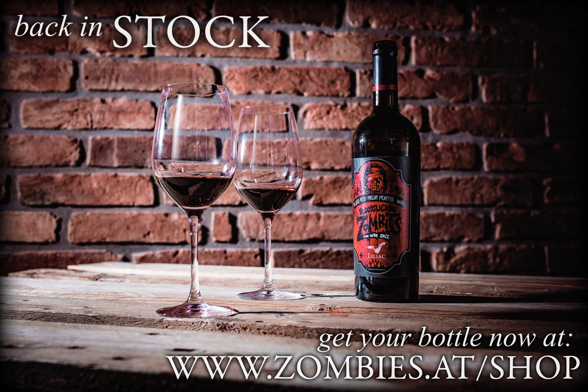The Transylvanian vineyard Liliac has found, covered under spiderwebs and dust, several boxes of our Rigor Mortis Blood Red Wine.They are back now safely in our gloomy stock and we are thrilled to be able to offer another 100 bottles of this delicacy! So, who’s bloodthirsty?🍷