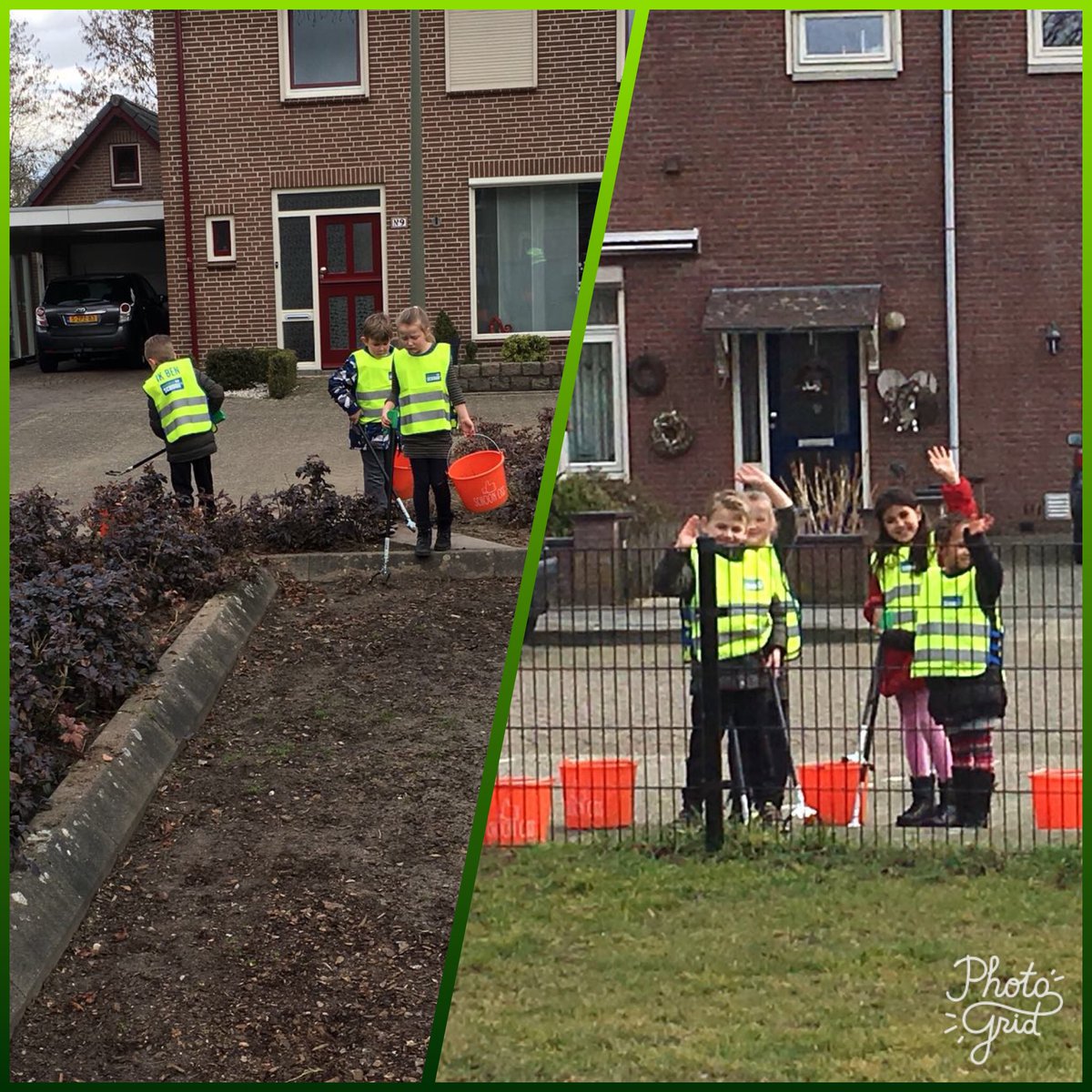 Zo schonen wij de buurt op! #opschoondag @SAAMscholen