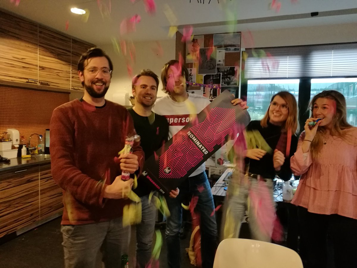 SpinAwards's tweet photo. Last but not least! De nominatie voor @BrandNewTelly! Gefeliciteerd! 🎉 https://t.co/lix3vEQOKq