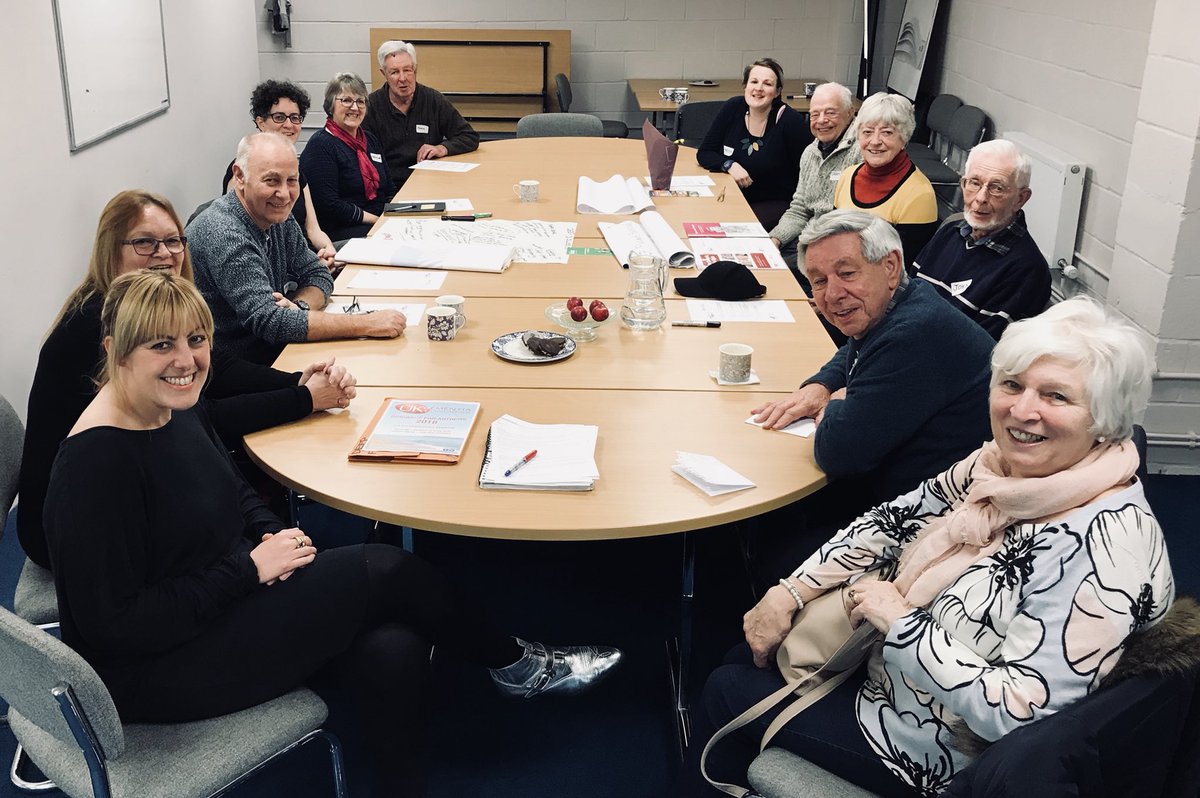 DAABrightonHove's tweet photo. Brilliant lively and purposeful DEEP Brighton and Hove discussion group @ageukbh. New name the D-Mob group, new friendships made and good ideas on how the group will evolve. Thx @CoppinsTom @Lyndsay_TDC @louisa_marchant @DementiaVoices and all. Joined by @CashmanRachel https://t.co/qMIsSktNxs