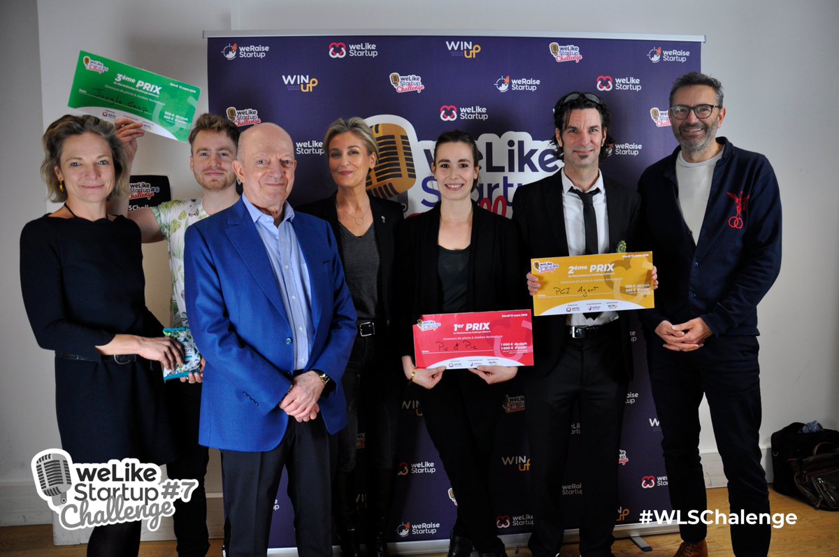 Succès au RDV pour le #WLSChallenge ! 
3 #startups 🚀récompensées : la banque de photos collaborative Pic&amp;Pick, les enquêtes criminelles en ligne <a href="/public/">Public</a>.crime.investigation et les chips de légumes <a href="/junglecrisps/">Jungle-Crisps</a>
Prochain concours le 15 mai !
+ d'infos > challenge.welikestartup.com