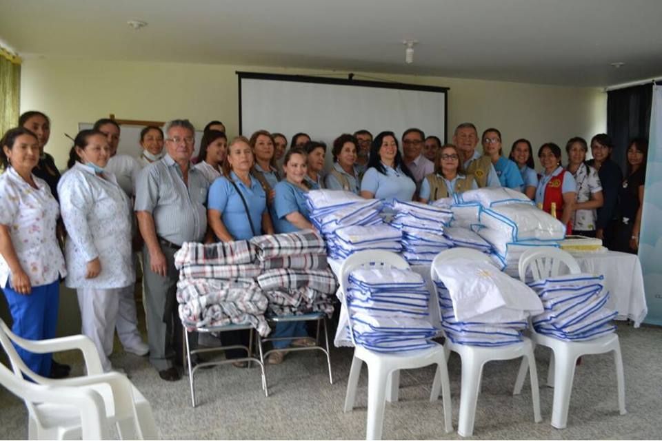 Rotary4281's tweet image. LENCERIA PARA EL HOSPITAL DE GARAGOA

Con gran alegría nuestro Club Rotario de GARAGOA, dona lencería al Hospital de Garagoa, como un aporte a la atención digna de sus usuarios y con este misma entrega celebra los 113 años del servicio a la humanidad de Rotary 🎂🥂
