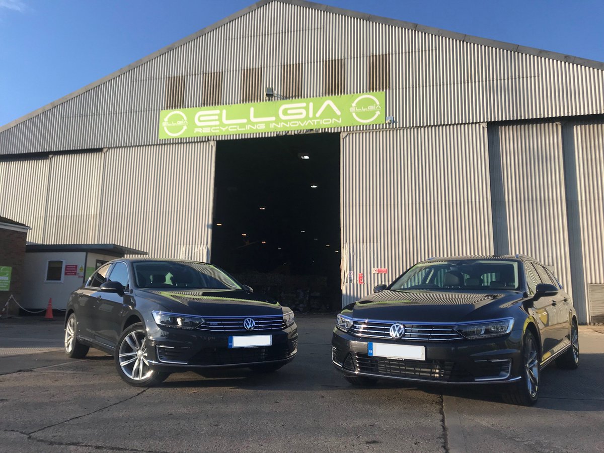 We've been excited this week with the delivery of two VW hybrids, the first of our hybrid fleet! #GoGreen #Volkswagen #Passat