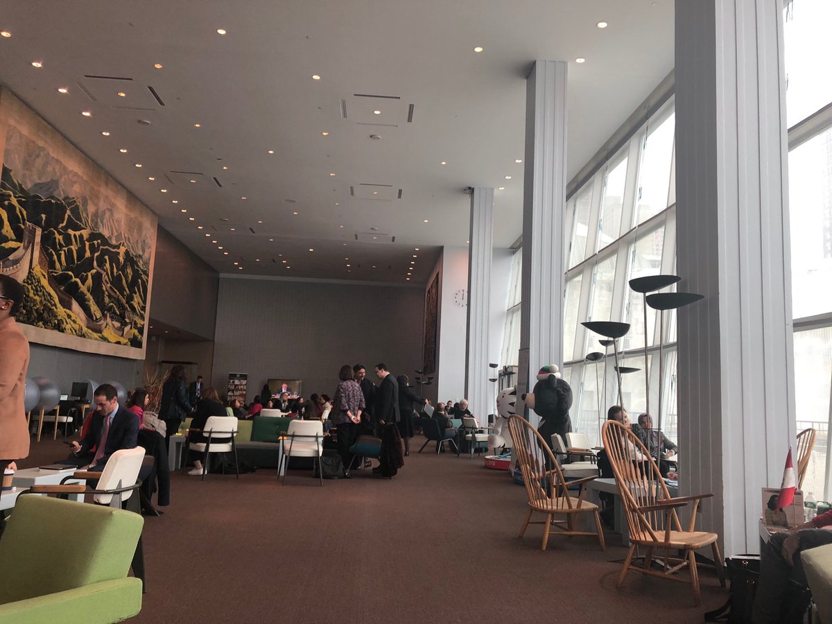 amottarivey's tweet photo. Working @UNHQ #delegateslounge #diplomacy #multilateralism #NYC https://t.co/4BLoq2kFcY