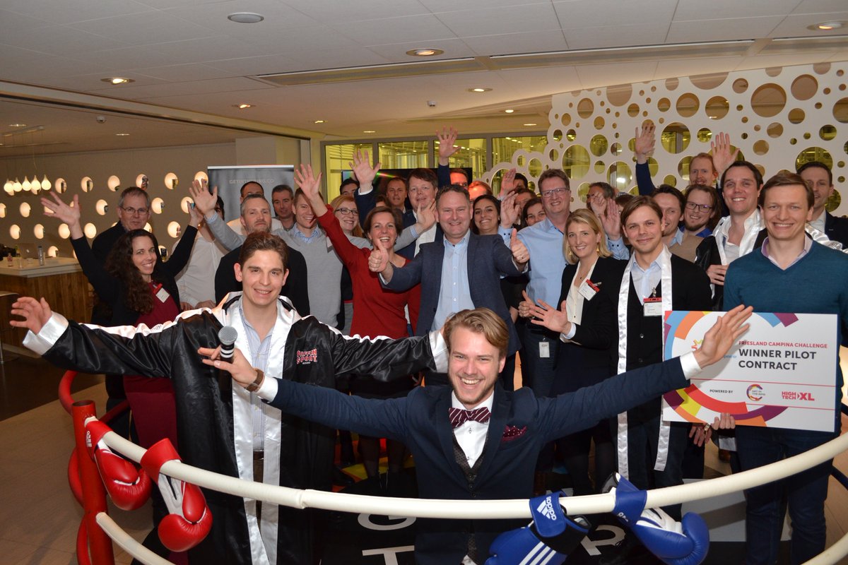 "For the Launchpads, we are really looking for a #partnership, a relationship,” says Marchel Gorselink <a href="/FrieslndCampina/">FrieslandCampina</a>. Today, there are three launchpad winners: <a href="/AnaBio_Tech/">AnaBio Technologies</a>, @vdna_ and <a href="/GITRGlobal/">Get in the Ring</a> battle winner, <a href="/VITLhealth/">VITL</a>. Congrats to all! #startups #innovation