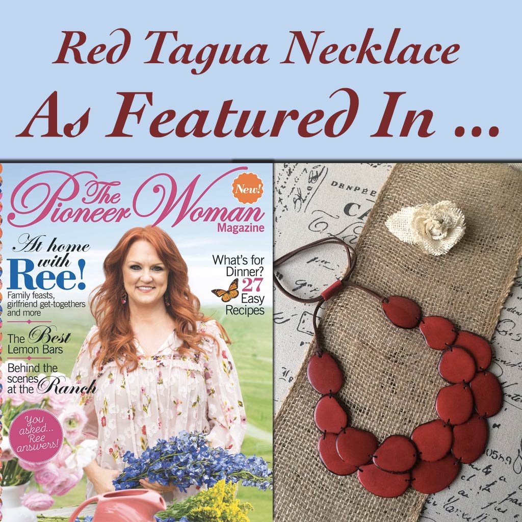 HelloLakeMary's tweet image. Congratulations to @galapagos_tagua for being featured on page 32 of @thepioneerwoman  Magazine! #lakemary #heathrowfl #tagua galapagostagua.com/product/red-st…