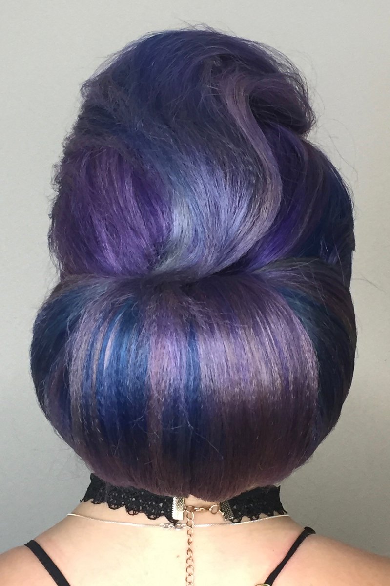 Platform Artist Lori Walters colored this look using <a href="/CHIHaircare/">CHI</a> Chromashine color before styling with the Ellipse 3-N-1 Styler and Onyx Euroshine Crimper. #farouksystems #chihaircare #haircolorist #hairstyles