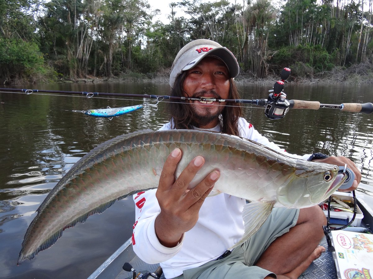 Bombadateru Auf Twitter 釣りなんてそんなもんよ ブラックアロワナ