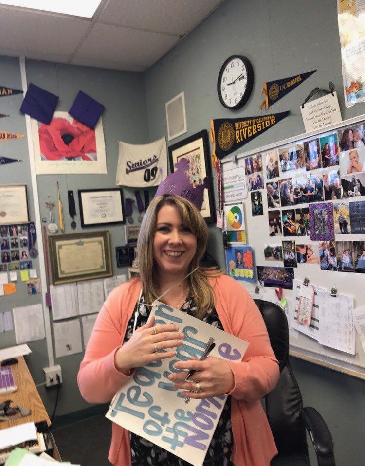 Teacher of the Year Nominee # 3: Mrs. Womack! 💜