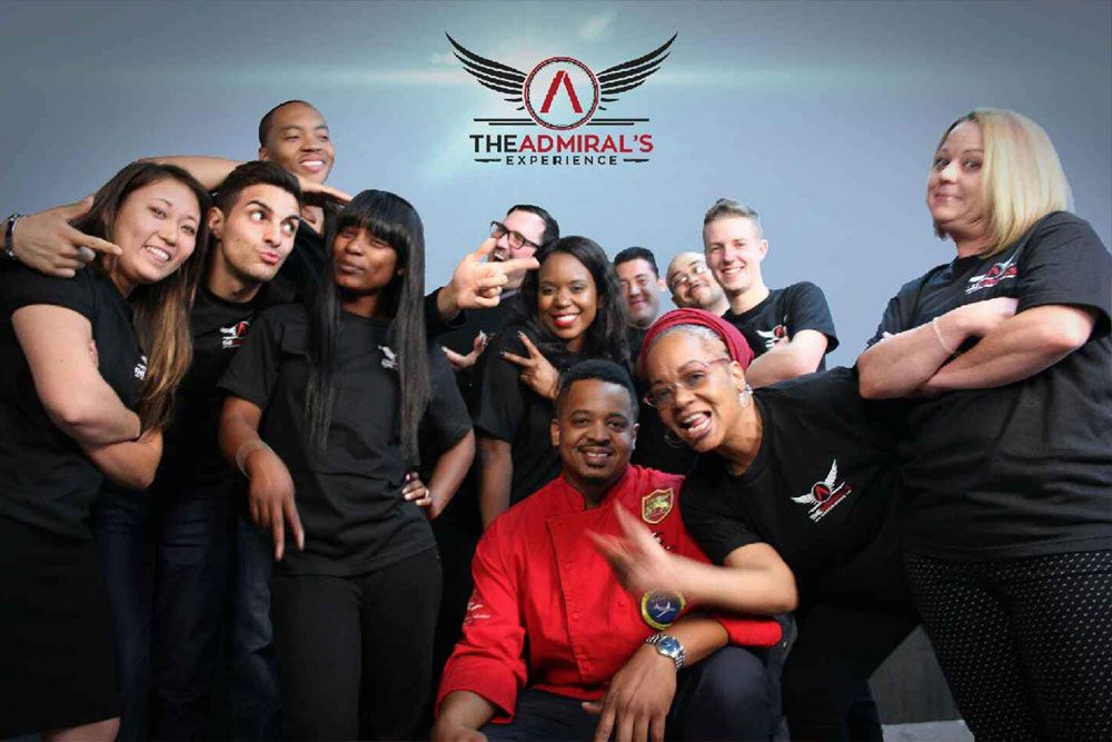 6 Degrees San Diego (@sd6degrees) on Twitter photo Shoutout to our sponsor The Admiral's Experience Catering! Thank you for providing us with delicious food for our events! To contact Admiral's Experience for catering your next event you can find them at admiralsexperience.com
or email info@admiralsexperience.com Shoutout to our sponsor The Admiral's Experience Catering! Thank you for providing us with delicious food for our events! To contact Admiral's Experience for catering your next event you can find them at admiralsexperience.com
or email info@admiralsexperience.com