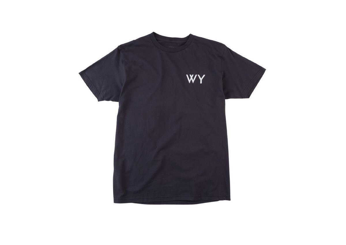 The What Youth "Initial" T-Shirt in navy: ow.ly/iNlO30iVp1v