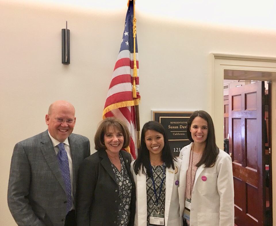 ErinSwor's tweet image. Thanks to the office of @RepSusanDavis for talking the importance of Maternal Mortality &amp;amp; Medicaid with us today for ACOG #2018CLC ! We appreciate you standing with us for women’s health today and every day #FactsAreImportant #HR1318