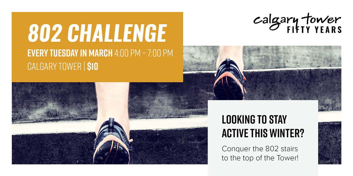 TheCalgaryTower's tweet photo. 802 Challenge week 2 now commencing! https://t.co/2BFpBSlppN