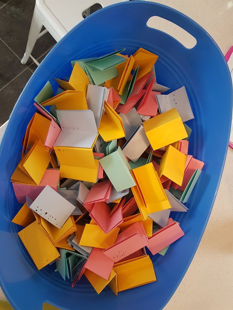 Bmill35's tweet photo. Only a month away untill I raffle off my #TerryFoxMask, so today my Mom & kids got started on making the ballots.
So many amazing people have joined me in this fight & it's never too late to add some more!!
1 ballot for every $20 donation.
#endcancer
https://t.co/kB64foqQIV https://t.co/VgYs178tgB