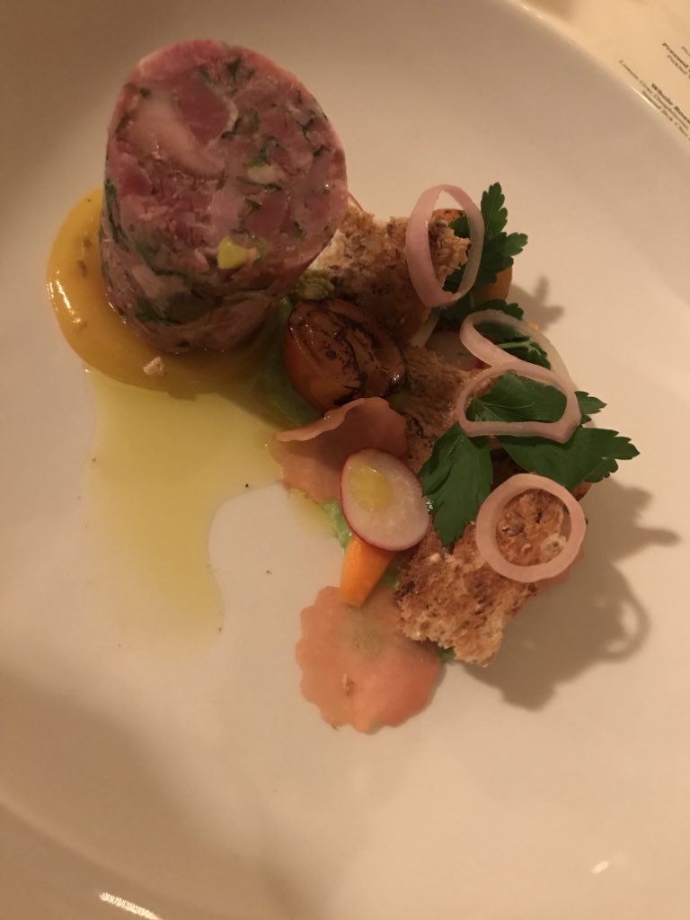 glyn_ingram's tweet photo. That was just STUNNING from @thompsonp1 and the @SideBySideCA team. The photos don’t do it justice #food #dining #delicious https://t.co/PEl3Vfbnsk