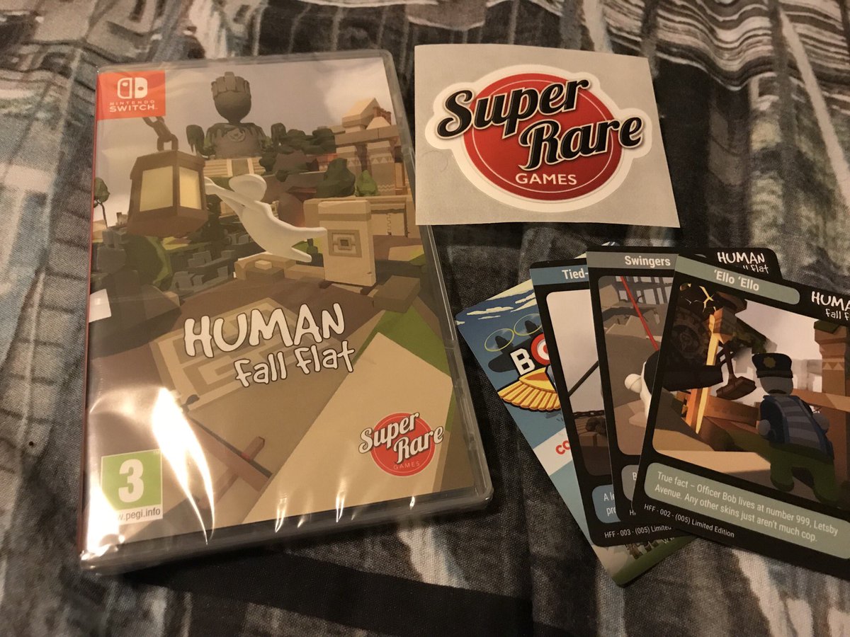 Toadsanime's tweet photo. #Giveaway time!

RT and follow @SuperRareGames and I for a chance to win a limited run copy of Human: Fall Flat for the Nintendo Switch (only 5,000 copies produced).

Winner chosen at random on Monday. https://t.co/weiqWnlgIS