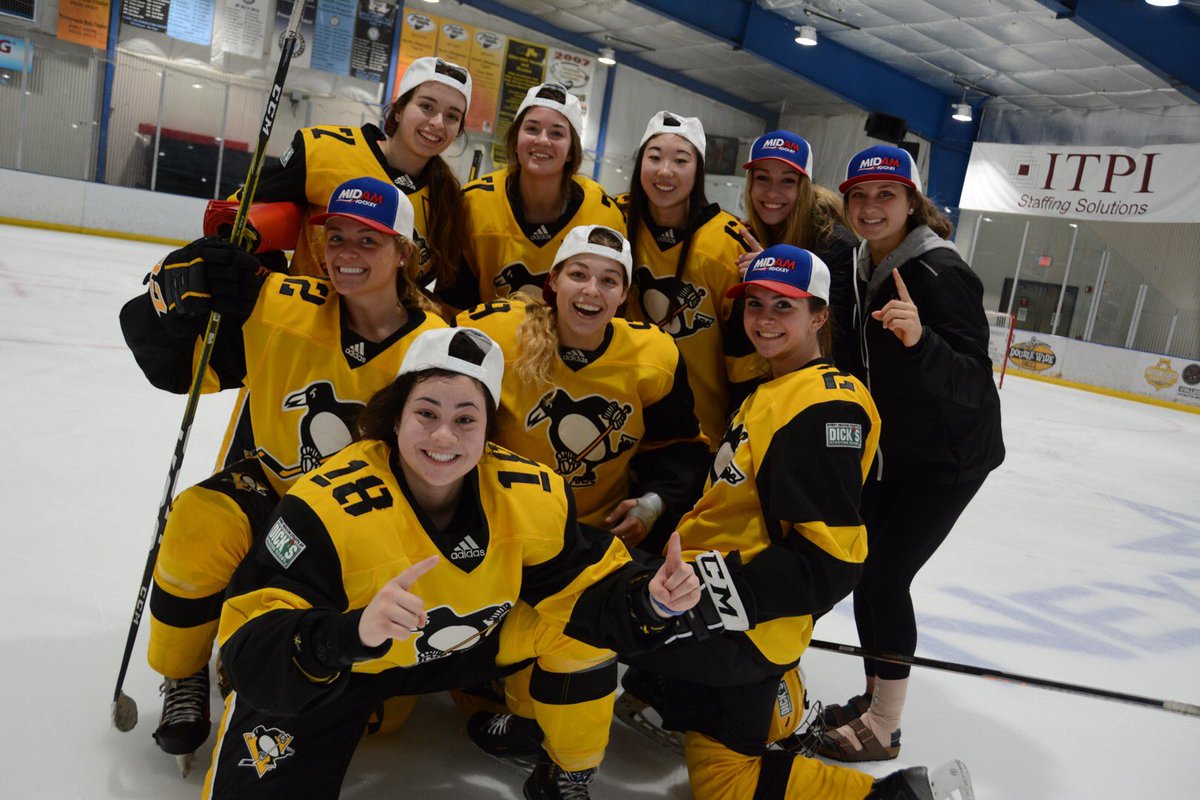 GirlsPensElite's tweet photo. @Buccigross The @PghPensElite girls are sending their U14, 16 &amp; 19 teams to natties in April. Proud to rep MidAm! @T1EHL @SuperSeriesAAA https://t.co/PyuK8G8Iw2