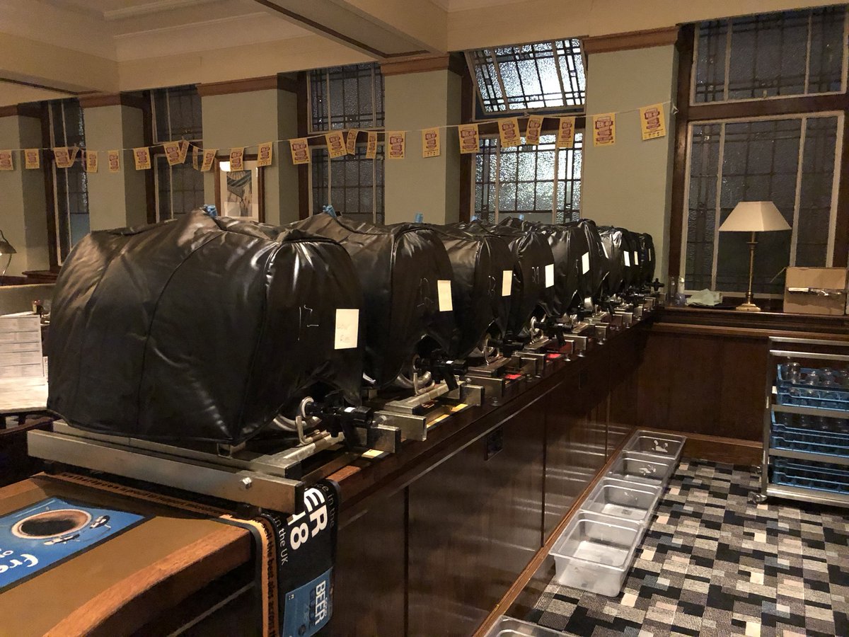 JDWHarrow's tweet image. Our Ale Champion Jazz was over at @greenwood_the helping out for the early launch of @jdwtweet Real Ale &amp;amp; Cider Festival. A great turnout for the pre-launch day thanks to @WMDX_CAMRA @NLondonCAMRA members. Pictures are just a 1/4 of what was on offer! #Harrow #realalefestival  !!