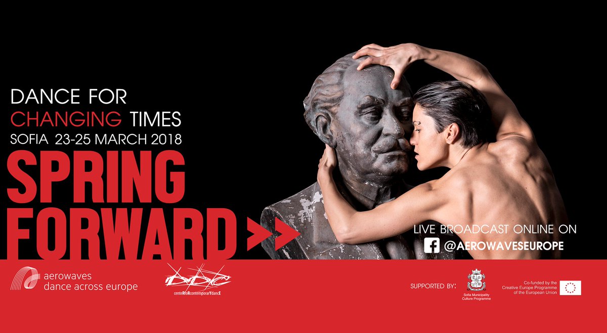 ccoreomadrid's tweet photo. Next week we tavel to #SpringForward2018 ! 23rd–25th March 2018 in Sofia, Bulgaria at @DeridaDance Center The most vibrant and promising #choreographers show their work. Find out more at https://t.co/ONopU21tsP
@AerowavesEurope #Dance #Sofía https://t.co/sJrZewvxPQ