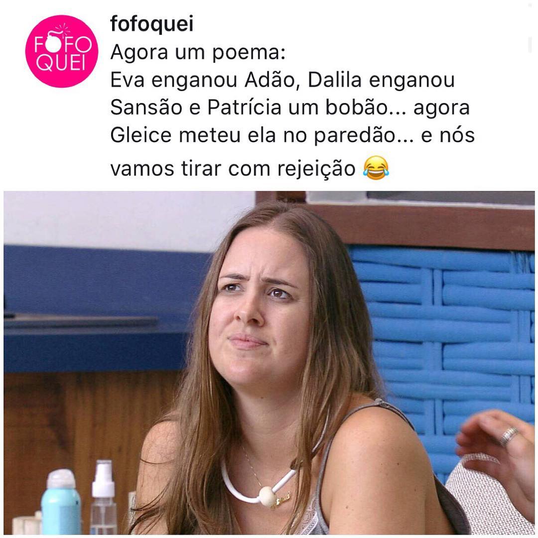 SouEuCesar's tweet photo. Bora, gente, bora...
A meta é 96% de rejeição, então força nesse dedo!
#RedeBBB #BBB18 #ForaPatricia #ForaQuerida https://t.co/mKfQXE1xqJ