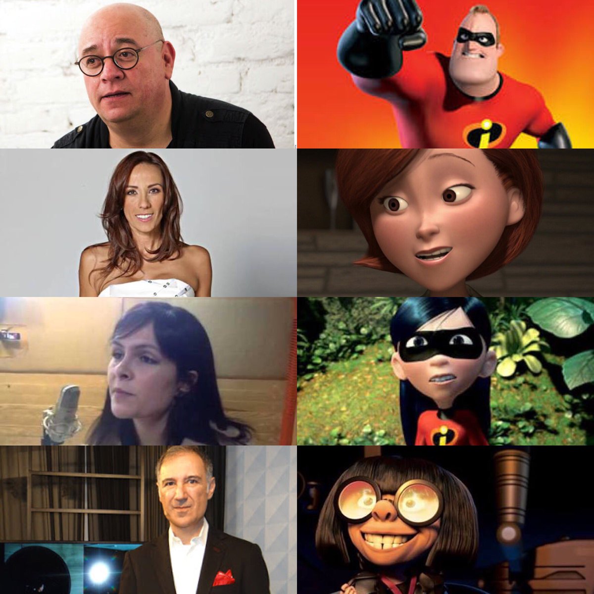 nemoaponte's tweet photo. Acabo de salir de un evento de Disney y CONFIRMADO Victor Trujillo regresa como Mr Increíble, Dario T. Pie como Edna Moda, Consuelo Duval como Elastigirl y Leyla Rangel como Violeta en LOS INCRIEIBLES 2!!! ❤️👌🏻 https://t.co/hWszoohJ3O