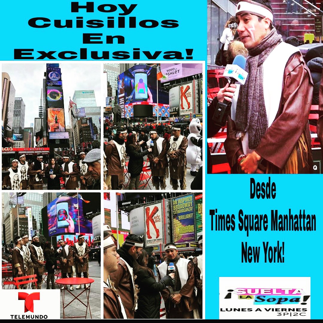 mirandalourdes's tweet photo. Banda Cuisillos soltó la sopa en Exclusiva!
No! Te lo  puedes perder Hoy por Telemundo. En el programa Suelta La Sopa! 3p/2C https://t.co/nb4v8tiJtM
