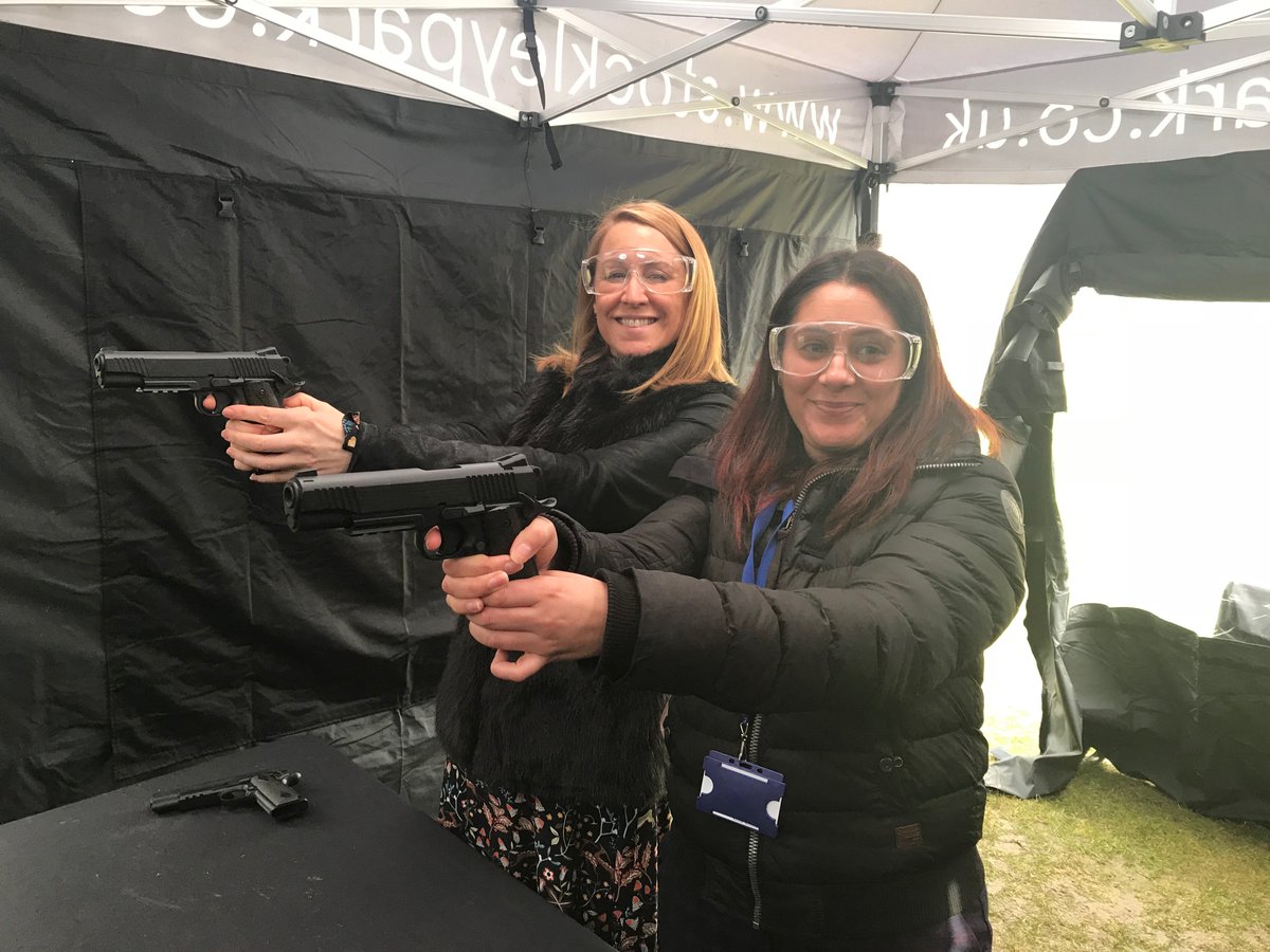 stockley_park's tweet photo. Girl Power does it! #BBGunTargetShootingEvent #StockleyPark #TheSquareabout @Hi5WaterSkiing https://t.co/QRGjuVPRPq