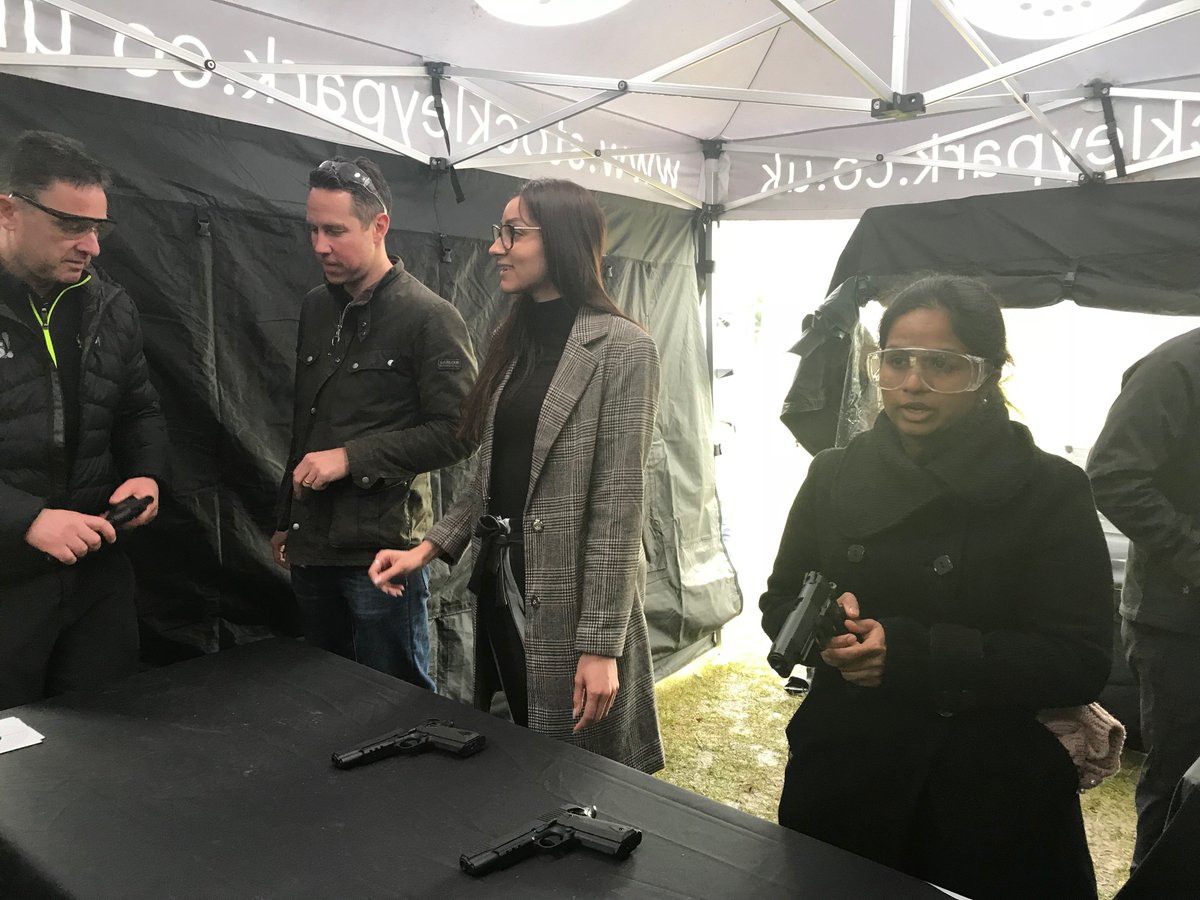 stockley_park's tweet photo. Girl Power does it! #BBGunTargetShootingEvent #StockleyPark #TheSquareabout @Hi5WaterSkiing https://t.co/QRGjuVPRPq