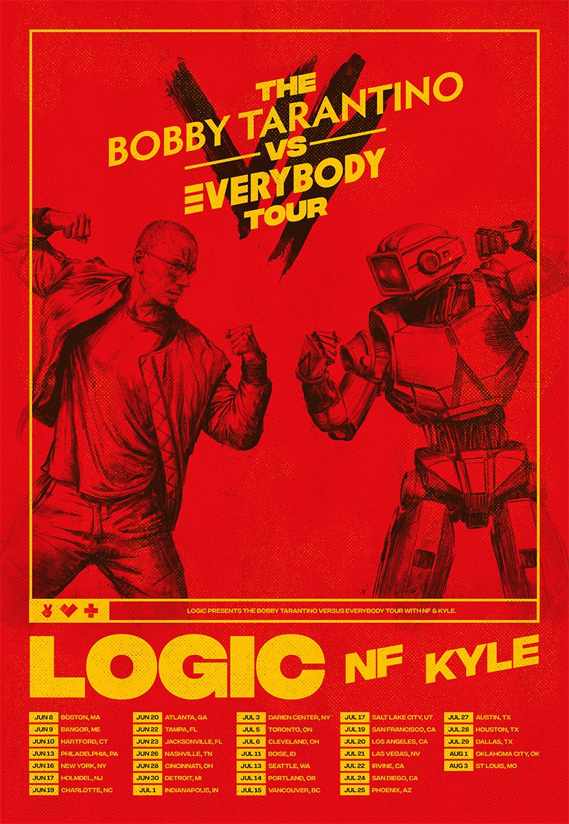 nfrealmusic's tweet photo. Hey guys, joining @Logic301 on tour this summer. Tickets go on sale Friday at noon local time on https://t.co/h77DlwkHuz https://t.co/b9LNSdNgLV