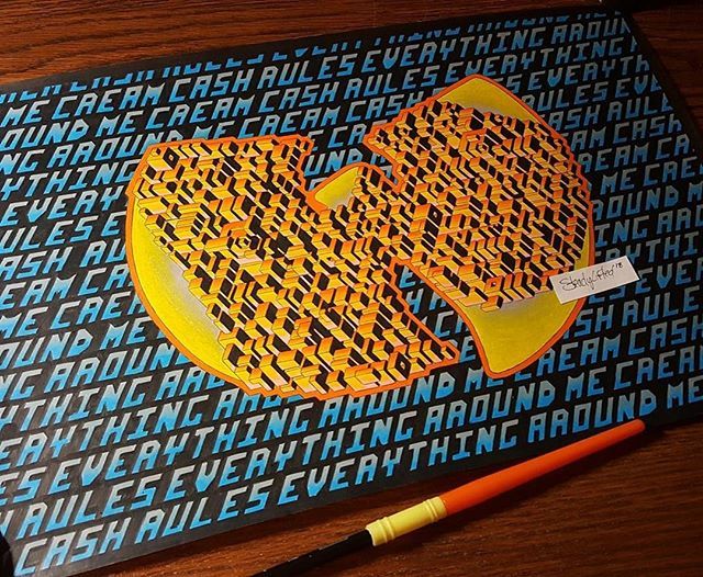 InfiniteBit's tweet photo. ππΎC.R.E.A.M. by @steady_lifted π¨ #wutangforever #wutangart #steadylifted #infinitebit https://t.co/Z91ks0xYyM https://t.co/ETbHhAUhy2