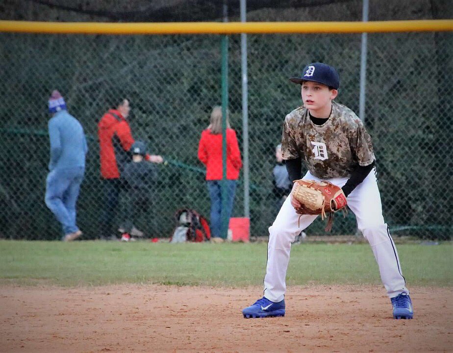 DMS_JVBaseball's tweet photo. Little bit too wet. Game today has been postponed Back on the field tomorrow at #ThomasBrooksPark in #Cary against @westcaryimps !  Come support your @DMS_JVBaseball team at 4p!  Go Blue Jackets!. https://t.co/aHBYH1qz23
