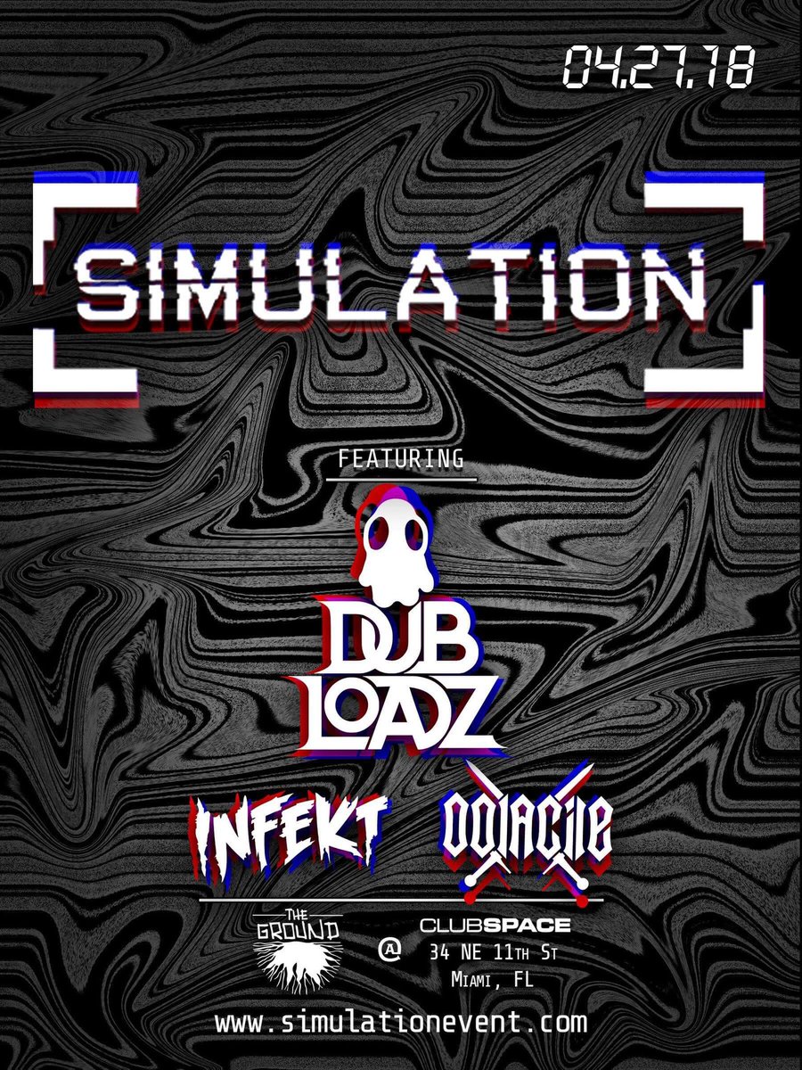 LTW_music's tweet photo. Another week goes by, and now there are less than 10 tickets for $20!
Dont falter, get them now!
#Dubloadz #infekt #oolacile #dubstep #riddim
#thegroundmiami #clubspace #ultra #mmw #simulationevents #simulation #OMF #UMF #EDM #ElectronicDanceMusic #SouthFloridaEDM https://t.co/kyd3otwbqC
