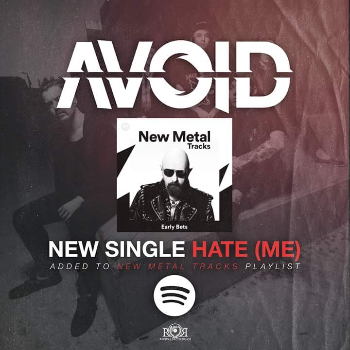 WEAREAVOIDFANS's tweet photo. Who else was jamming @AVOIDpnw "Hate (Me)" all weekend? π€
New Metal Tracks: https://t.co/mvLKnFcSVB
Revival 52 Playlist: https://t.co/oMM11QcZpc
#weareavoid #weareavoidfans #newmetal https://t.co/MwmcPHrOz2
