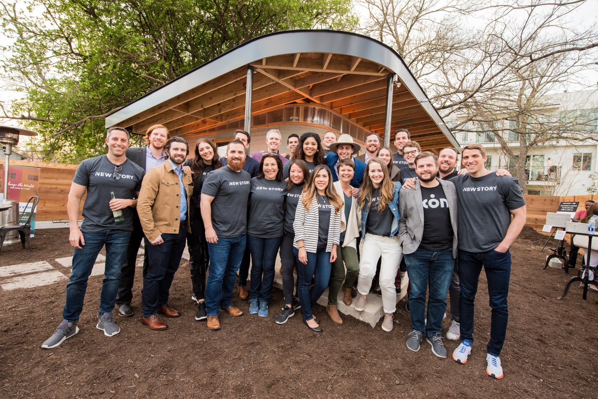 NewStoryHomes's tweet photo. Wondering who are the faces behind the mission to bring 3D printed homes to the world's poorest? https://t.co/MJsH6SICTV