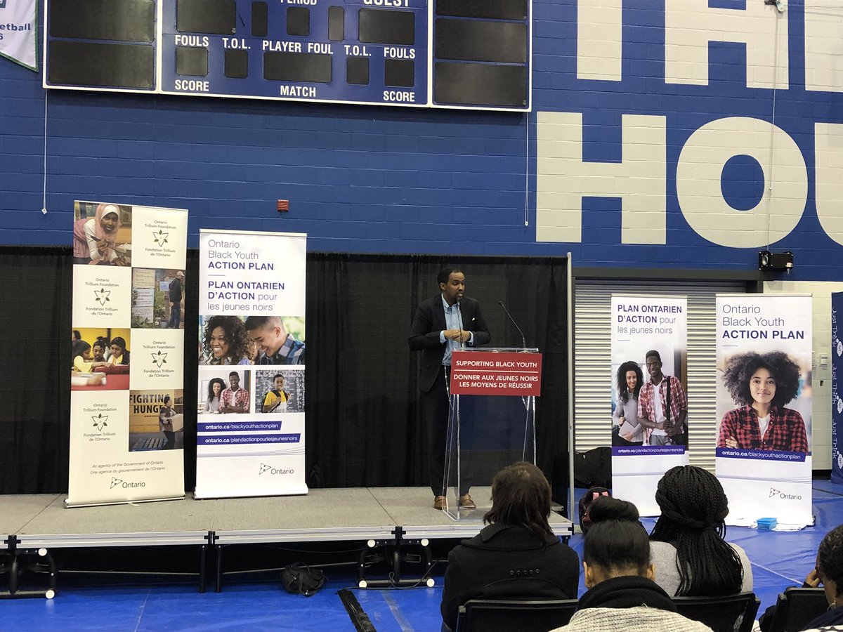 Nat_Dru's tweet photo. Listening to @ZakAbdulle4 addressing the crowd at the Ontario Black Youth Action Plan and talking about the importance of the #pcyo and the work it has done to till the group for BYAP https://t.co/5Ac7RM0NR2