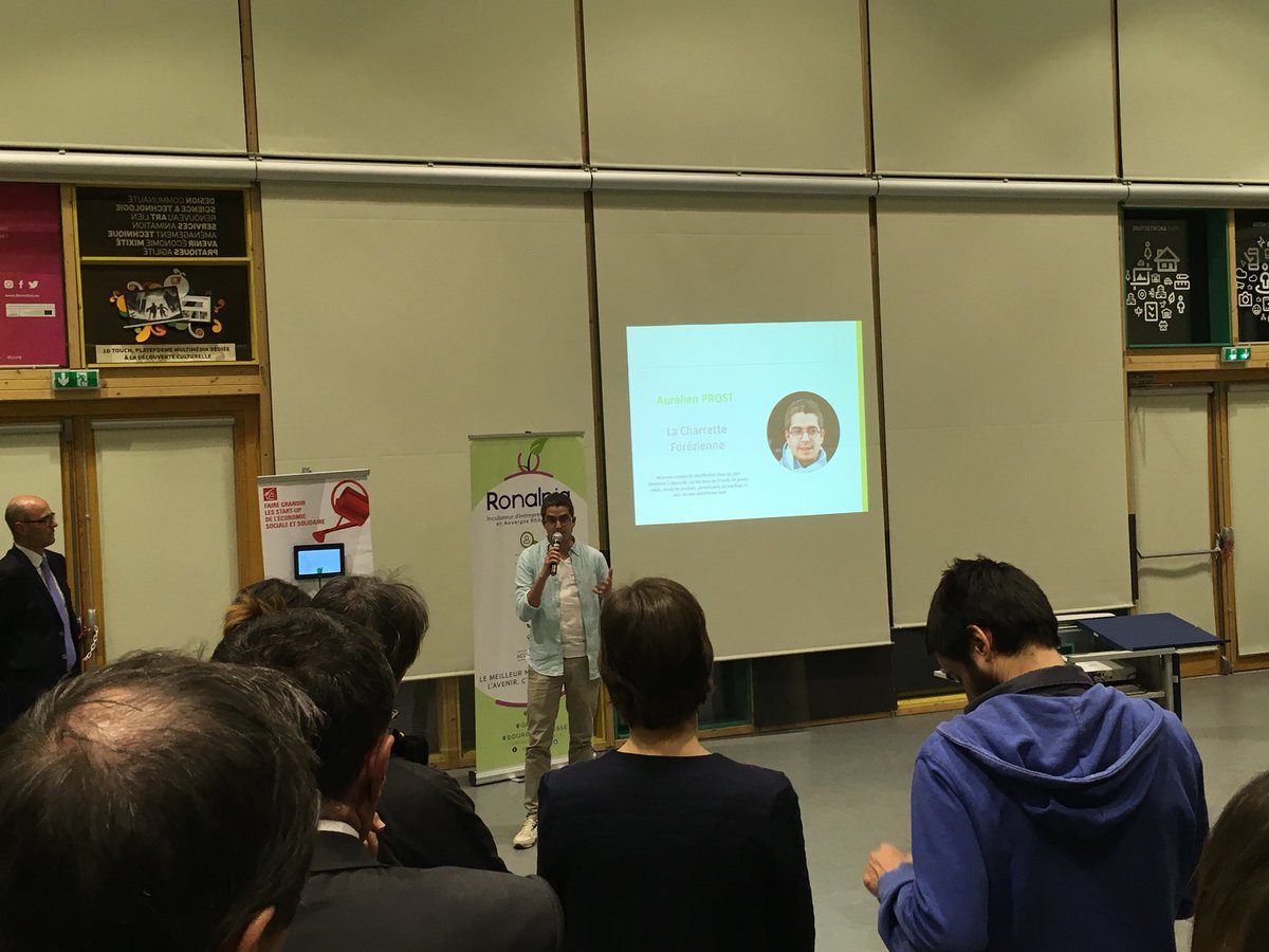 4ème projet : LA CHARRETTE FORÉZIENNE qui propose de répertorier les producteurs locaux ayant une démarche raisonnée. Le but : avoir un impact positif sur l’environnement et la santé ! #ConsommerLocal #ÉconomieLocale #ESS #SaintEtienne #Sainté @ronalpia