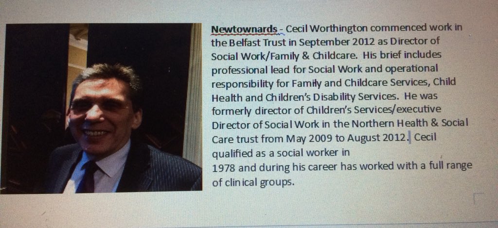 Come and have your coffee with these leaders of social work on at 11am on World SW Day.  Roslyn will be at Downshire Training Room one. Cecil will be in Marie Curie Room Ards Hospital and Janet will be in Day Room Thompson House #learningfromleaders #swmakesadifference