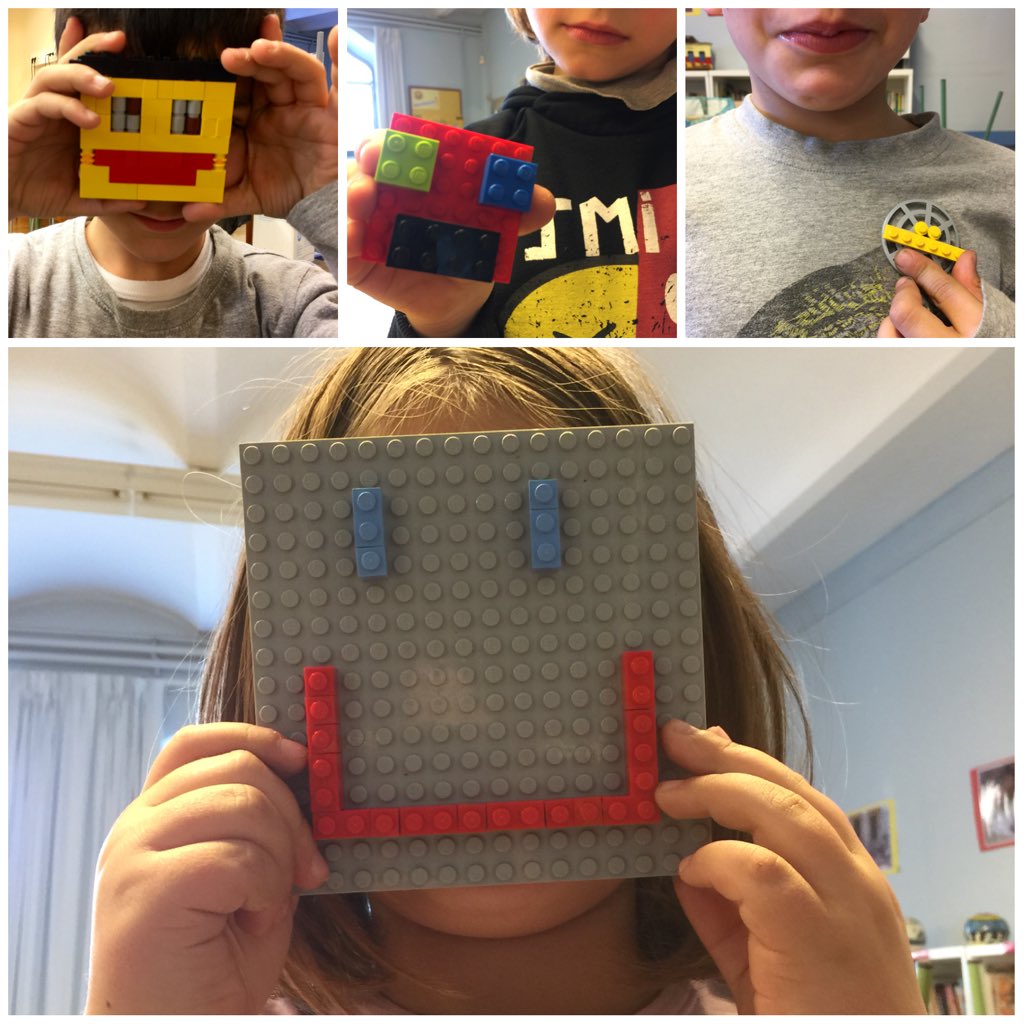 esgibert's tweet photo. Amb els nois i noies de l’escola Bernat Riudemeia hem treballat les #emocions expressant com es sentien avui. #content #seriós #indiferent #LaRobòticaEnsMotiva #robòticaeducativa @EDUKEMNOS https://t.co/FAuatDtNDB