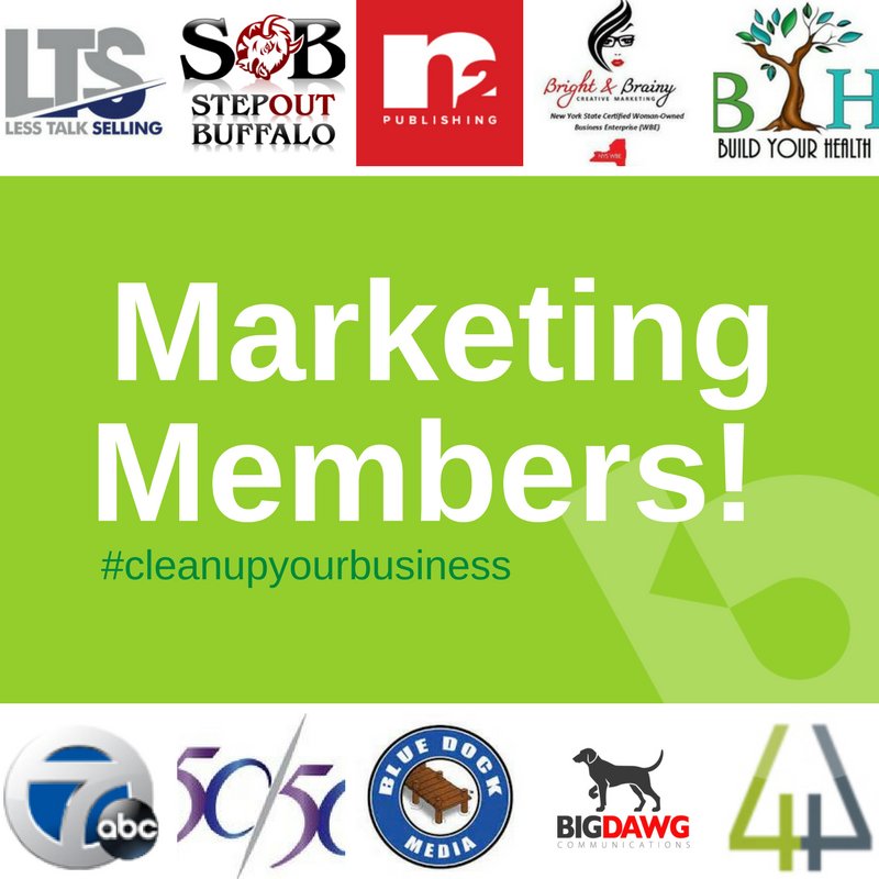 We want to help clean up your business... so we have ideas to get your started. MARKETING! It's crucial &amp; sometimes tedious, but we have amazing members that can help with your needs! Check them out! 
--> ow.ly/ONGf30iR3RZ 
 #bartercardbuffalo #bartercardusa #marketingneeds