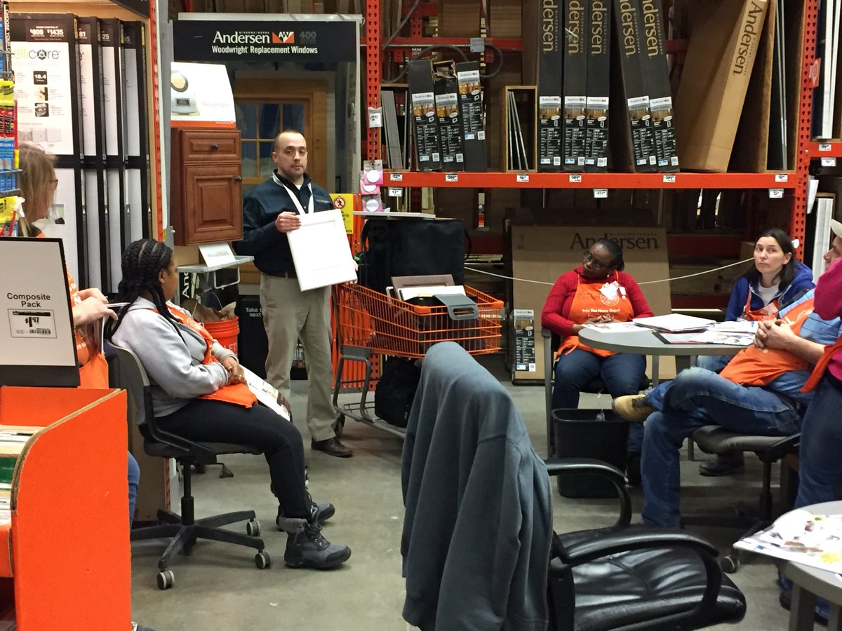Ty1250hd's tweet photo. Specialty Tuesday with Eric from @American Woodmark covering new styles and successful sales techniques awesome job.....#1250proud @Chichi6175 @845Lynn @domrobb1250HD @ChantelPassere1 https://t.co/H0dZDA8M2L