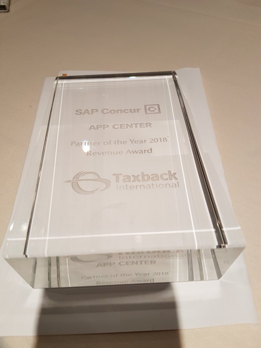 FintuaGlobal's tweet image. We did it again! Partner of the year award! #SAPConcurFusion #SAPConcurPartnerDay