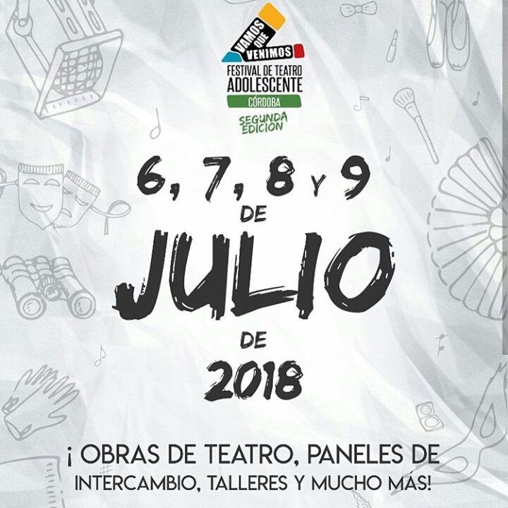 VQVCordoba's tweet photo. SE VIENE!
💥 VAMOS QUE VENIMOS REGIONAL CORDOBA 🆂🅴🅶🆄🅽🅳🅰 🅴🅳🅸🅲🅸🅾🅽💥
Sos adolescente y haces teatro?
ESTA ES TU OPORTUNIDAD‼️!
⭐️ Próximamente convocatoria abierta ⭐️
#teatro #VQVCBA #adolescentes #soyadolescente #soyteatro #cordoba #argentina https://t.co/07bg7OMFfU