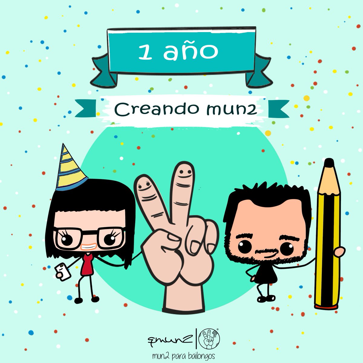 quemun2's tweet photo. Hoy cumplimos 1 año creando mun2 bailongos y queremos decir bien alto.... Gracias a todos por hacer posible Qmun2!!!
https://t.co/RAfRDnkpAY
.
#Gracias #aniversario #salsa #bachata #kizomba #baile #bailar #latin #creandomundos #zouk #felizmartes #martesy13 https://t.co/kg5LG3rVDP