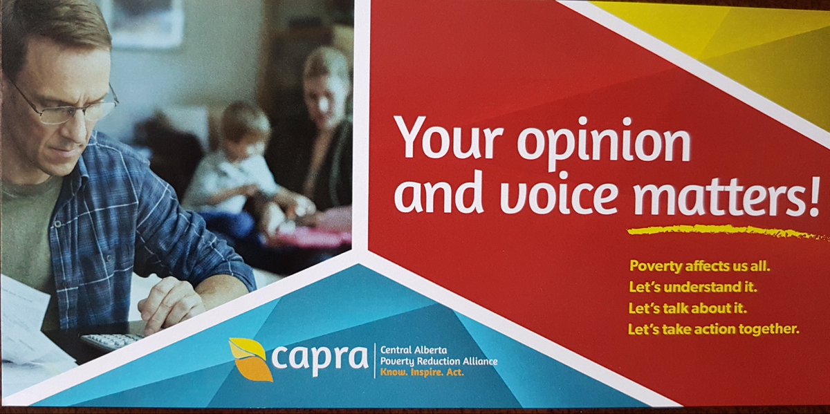 Time is running out!!  Click on jitsulab.com/656/0024/ to complete our Poverty Awareness Survey by midnight Thursday and be entered for a draw for for gift certificates.  The more responses we receive the more valuable the information.  
<a href="/CAPoverty/">CAPRA</a> 
#povertyaffectsusall