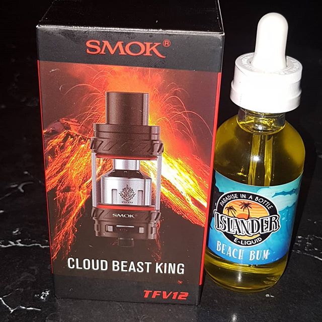Islandereliquid's tweet photo. New tank = amazing flavor. 
What better way to get it going than Beach Bum! 
Credit: @magicman_242    

https://t.co/SwwXWgGdxt https://t.co/CHXfxuwBkQ