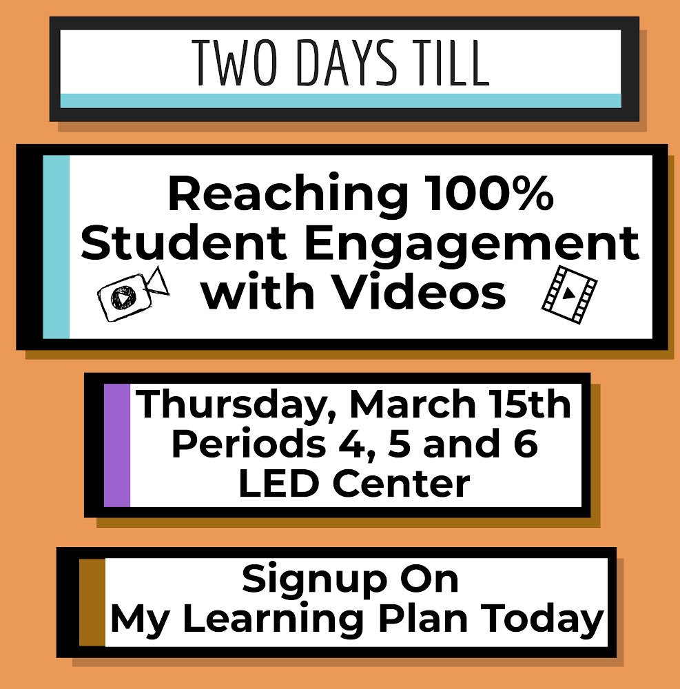 📣 Attn: LHS faculty &amp; staff - be sure to sign up in My Learning Plan for Thurs lunch-n-learn!