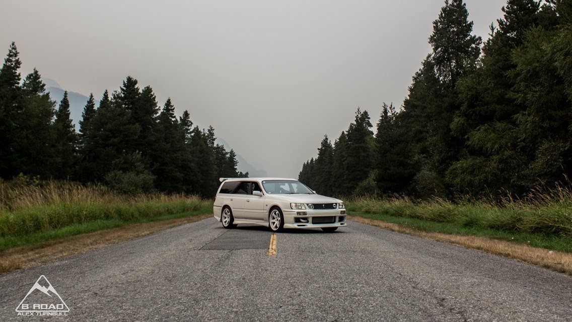 HustleGarage's tweet photo. It’s time. 
Owner: @CarsonHone
______________
#Nissan #Stagea #B_Road #FindYourRoad https://t.co/AVf3TSlQBx