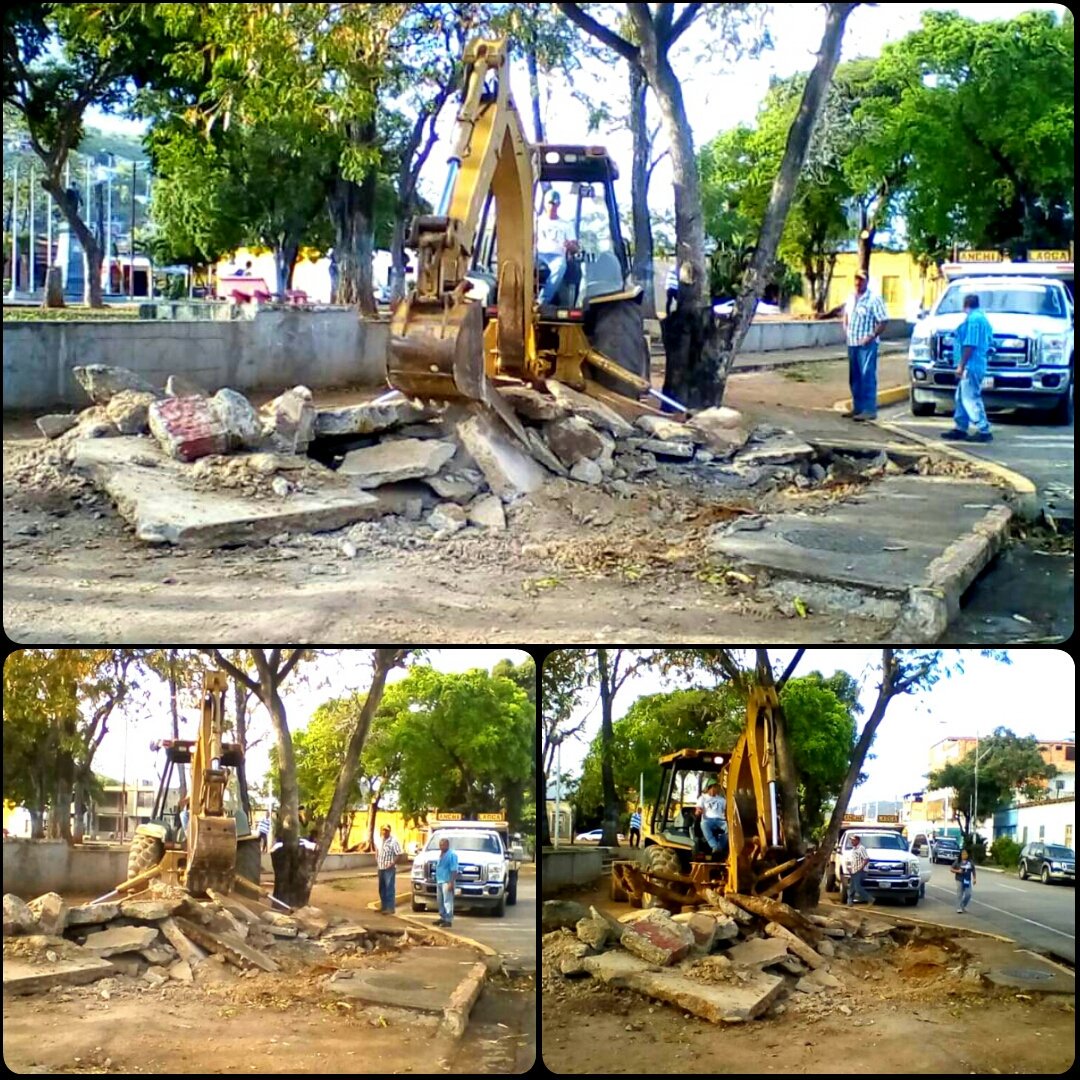 Nircia_Villegas's tweet photo. La Alcaldia del Municipio Bermúdez y su alcaldesa Nircia Villegas,conjuntamente con la Empresa de Propiedad Social (EPS), inició este martes 13 de marzo, los Trabajos de Rehabilitación de la Plaza Bolívar de Carúpano
@NirciaVillegasPSUV
#JuntoSomosMas
#ResteadoConMaduro https://t.co/65M6lPCfR4