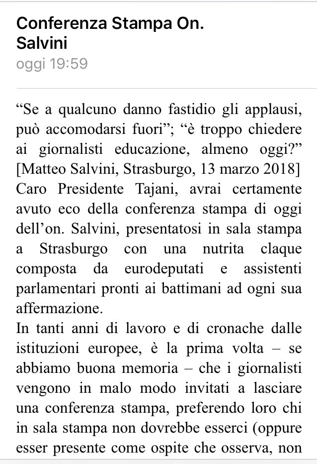 davcarretta's tweet photo. Grazie all’iniziativa e alla penna di Gianni Borsa, con alcuni colleghi abbiamo sottoscritto questa lettera a @Antonio_Tajani a proposito delle parole di Matteo Salvini sui giornalisti. https://t.co/kF4VqoNjET