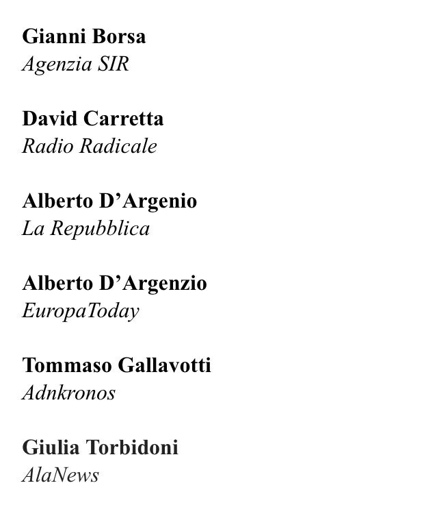 davcarretta's tweet photo. Grazie all’iniziativa e alla penna di Gianni Borsa, con alcuni colleghi abbiamo sottoscritto questa lettera a @Antonio_Tajani a proposito delle parole di Matteo Salvini sui giornalisti. https://t.co/kF4VqoNjET